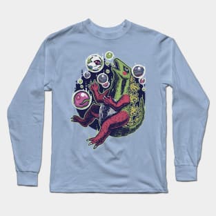 Bubble Godzilla Long Sleeve T-Shirt